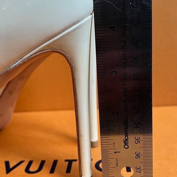 Pre loved Daniel Azur Valentine Open Toe Pump 9CM size 37 (7) - Picture 7 of 13